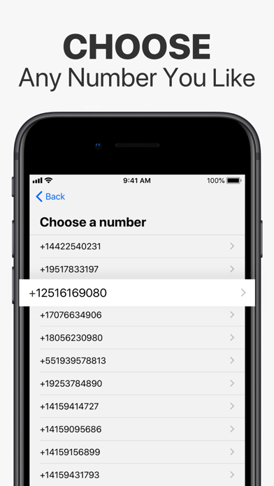 Second Phone Number for Me · screenshot 3