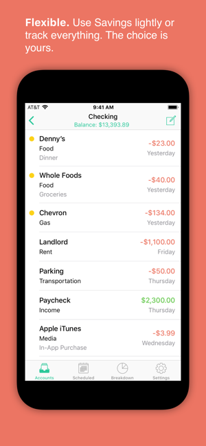 SavingsApp: Checkbook(圖4)-速報App