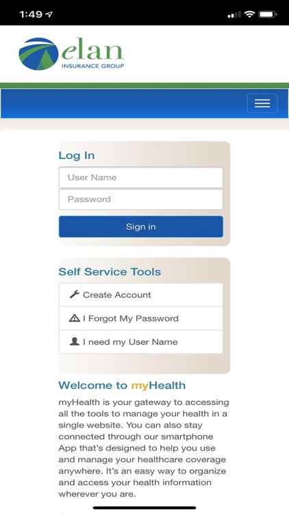 myHealth for ELAN