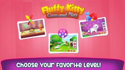 screenshot of Fluffy Kitty Care And Play 2
