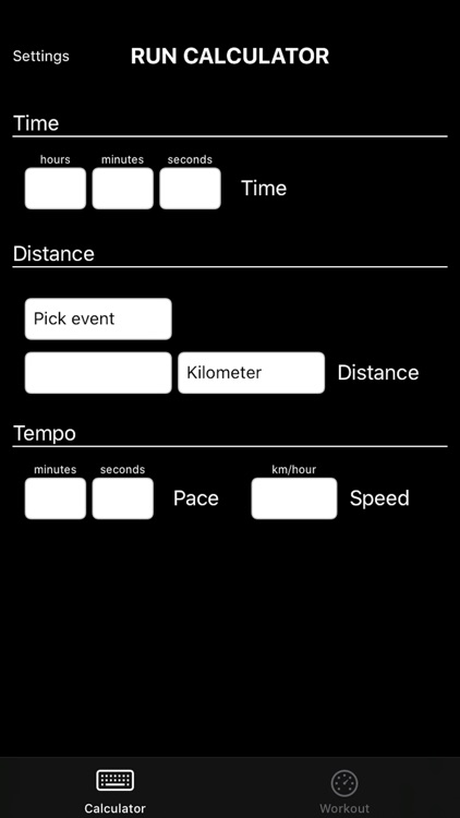 Run Pace Calculator