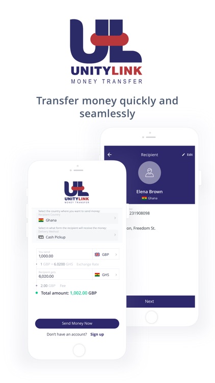UnityLink - Money Transfer
