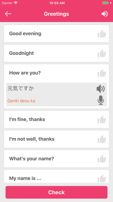 Learn Japanese - Translator screenshot 2