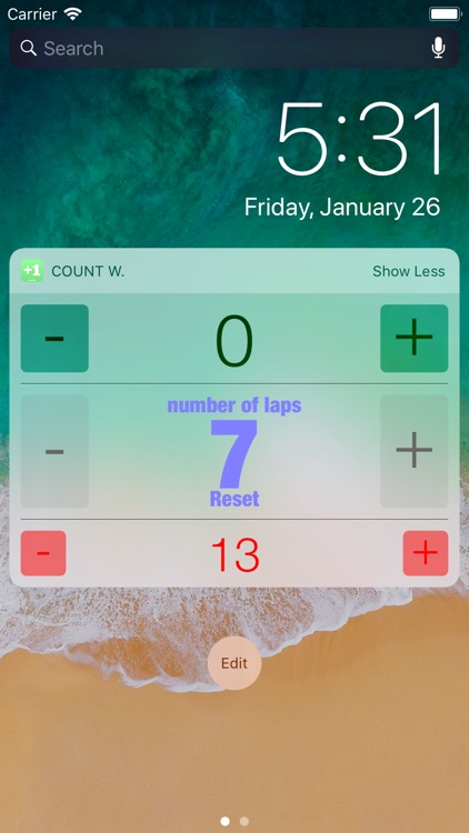 Count Widget