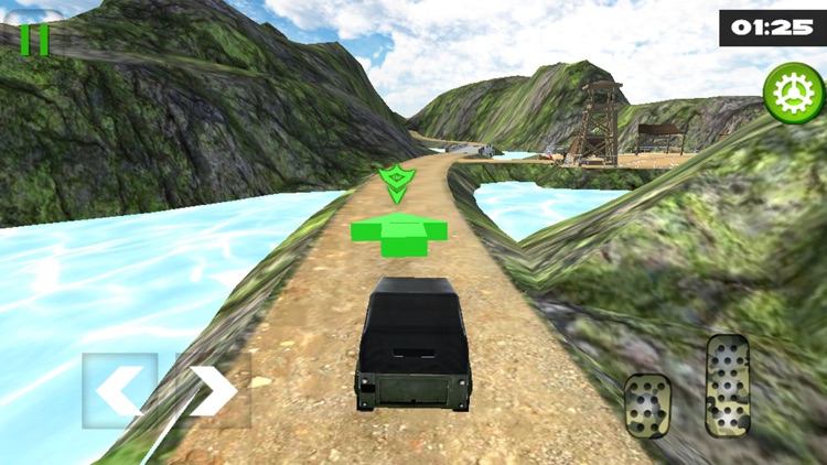Off Road Army truck Simulation screenshot-3