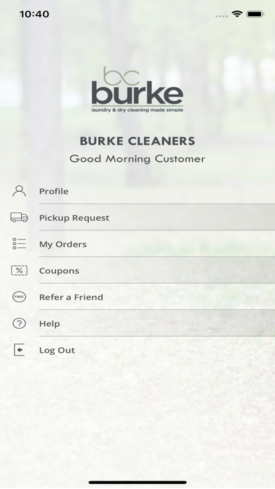 Burke Cleaners screenshot 2