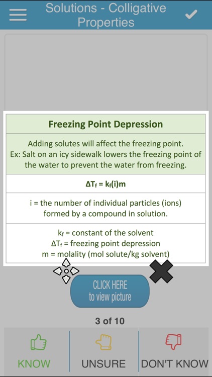 DAT General Chem Cram Cards