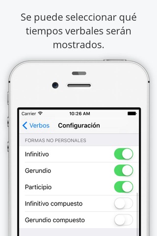 10.000 verbos en español screenshot 3