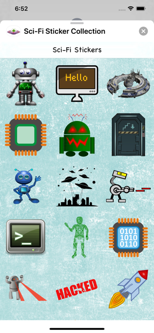 Sci-Fi Sticker Collection(圖1)-速報App