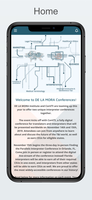 DE LA MORA Conferences(圖2)-速報App