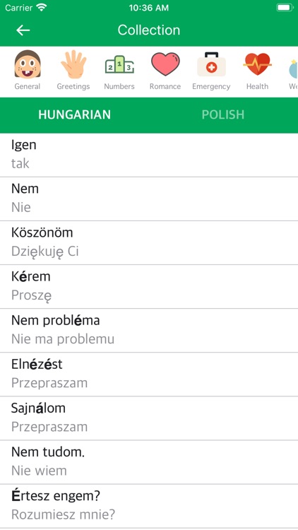 Hungarian Polish Dictionary