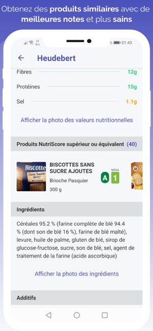 ScanFood - Scan tes produits(圖2)-速報App