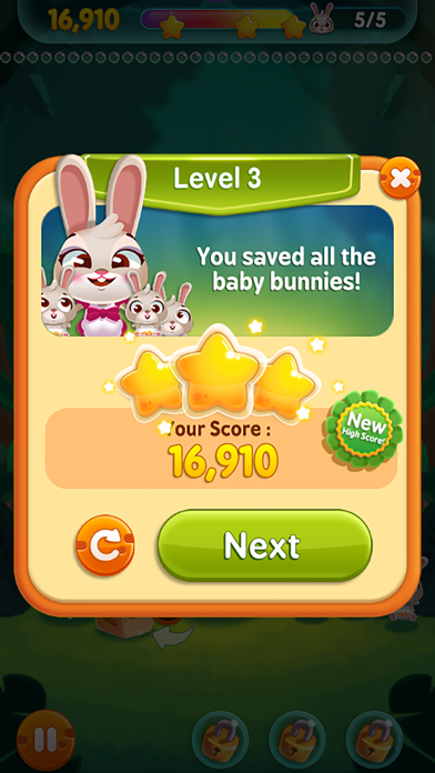 Bunny Pop! screenshot1