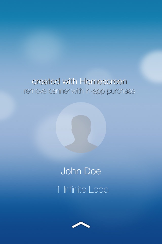 Lockscreen Homescreen Name ID screenshot 2