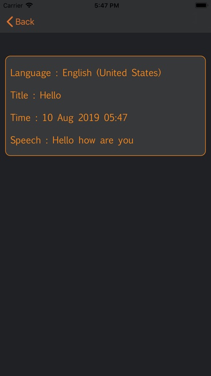 Record My Speech screenshot-3