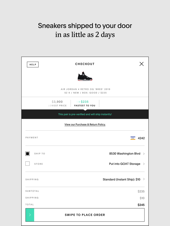 iPad Image of GOAT – Shop Sneakers