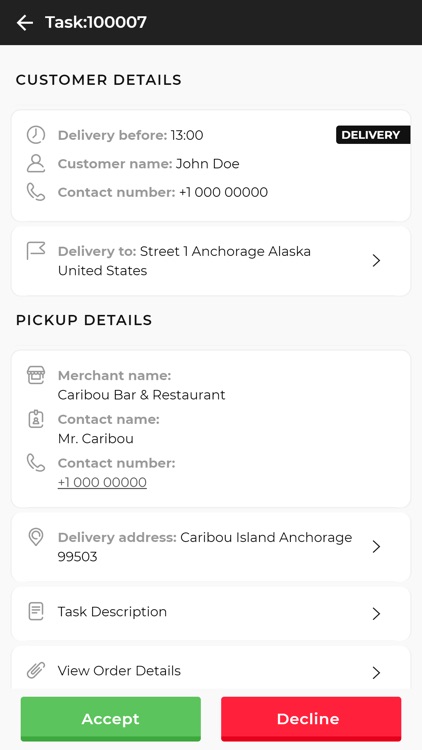 Alaskan Cuisine Driver