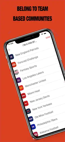 Screenshot 2 Fancred - Your only sports app iphone