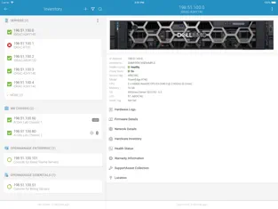 Screenshot 2 OpenManage Mobile iphone