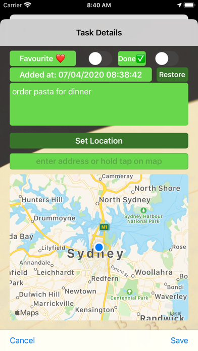 To-Do | Day plan | Food nearby screenshot 3