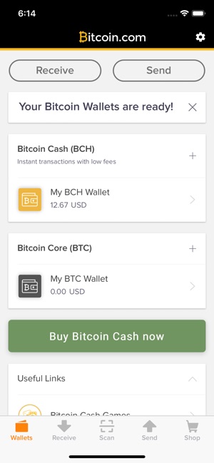 Bitcoin Wallet By Bitcoin Com !   Im App Store - 