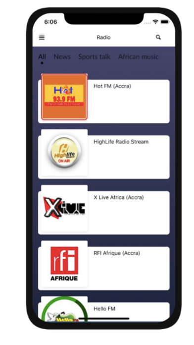 Ghanas Top Radios screenshot 2