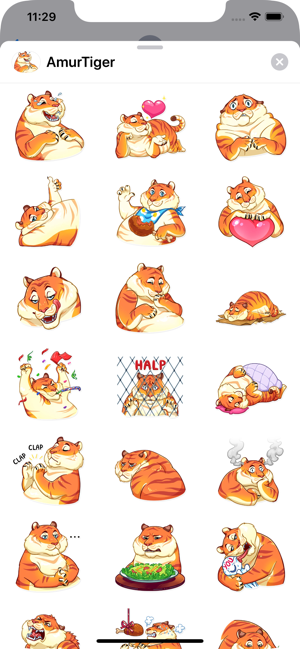 Amur Tiger Stickers(圖1)-速報App