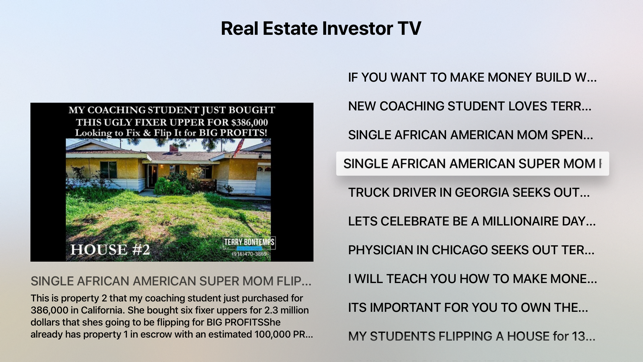 Real Estate Investor TV(圖2)-速報App