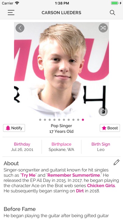 Famous Birthdays