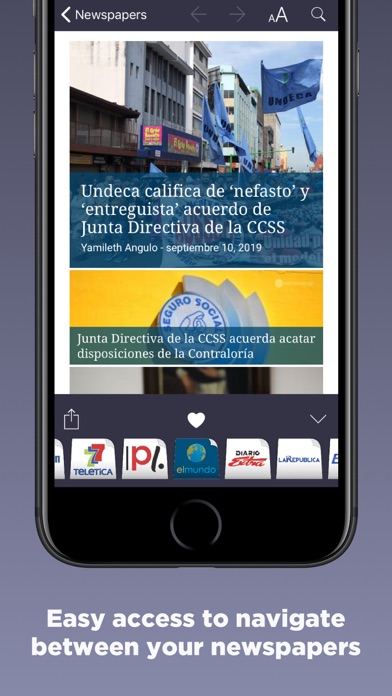How to cancel & delete Costa Rican Newspapers from iphone & ipad 3