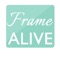 Save your videos in a picture; Scan it and bring it to life with FrameALIVE App