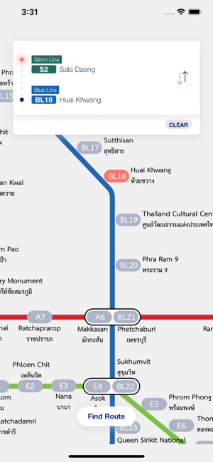 Bangkok MRT Boat BTS Airport(圖3)-速報App