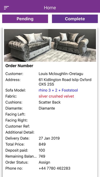 Designer sofa screenshot-4