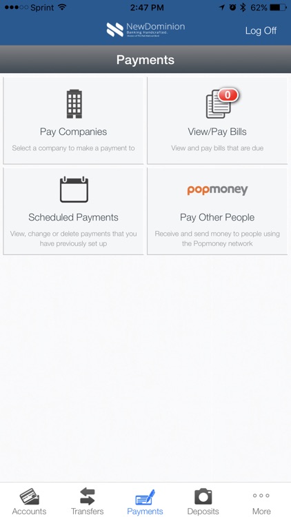 NewDominion Bank Phone screenshot-3