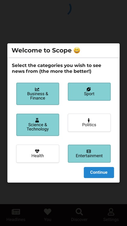 Scope - The news you choose! screenshot-3