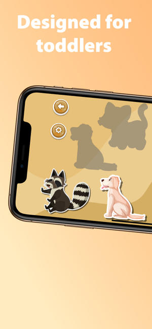 Kids Animal Puzzle Sorter Game(圖4)-速報App