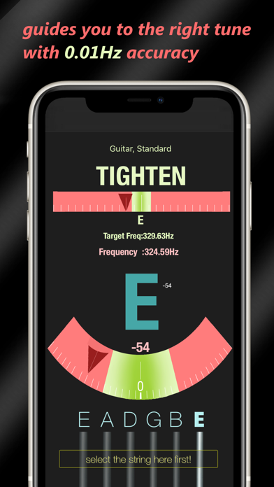 Smiley Tuner - Accurate tuning screenshot 2