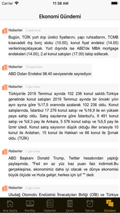 OncaAltin Döviz & Altın PRO screenshot-3