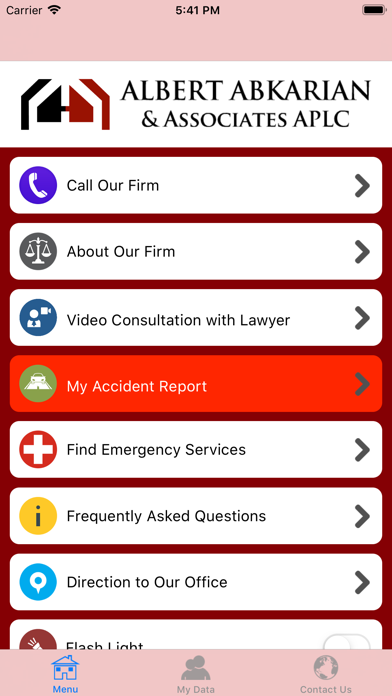 How to cancel & delete Abkarian&Associates Injury App from iphone & ipad 3