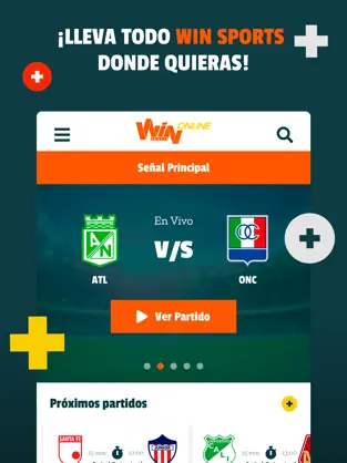 Captura de Pantalla 2 Win Sports Online iphone