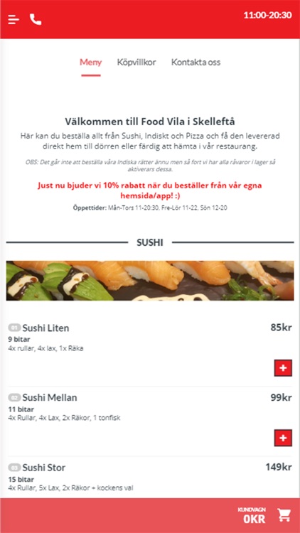 Food Vila Skellefteå