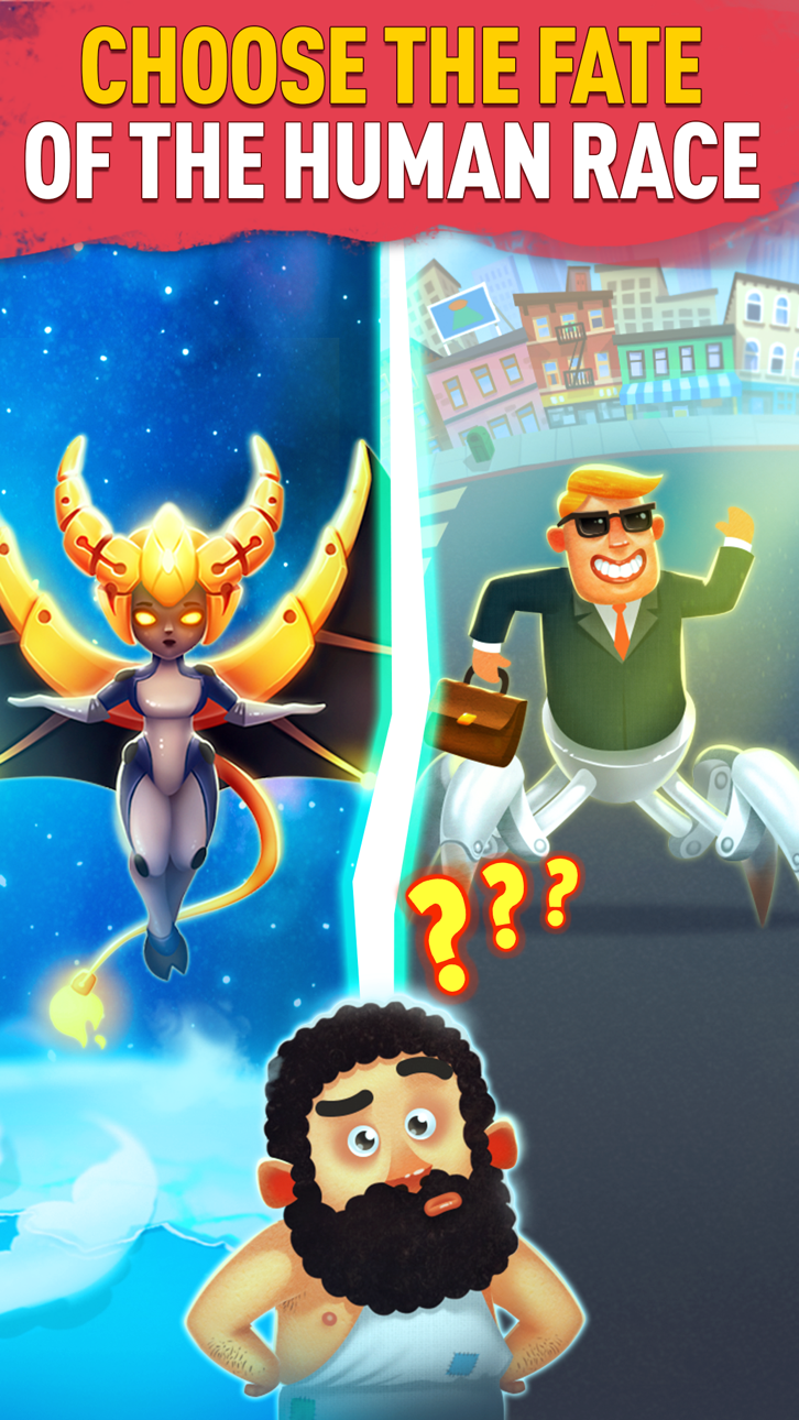 Human Evolution - Clicker Game Hack screenshot 2 - iOS game interface