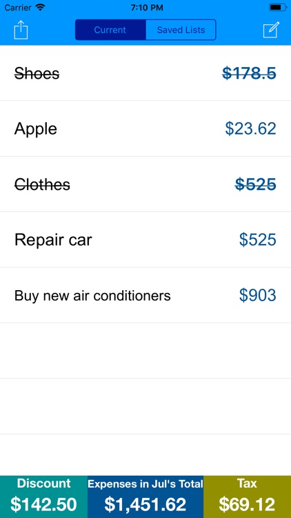 Expense Tracker: Shopping List screenshot-4