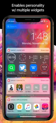 Screenshot 2 Magic Launcher with Widgets iphone