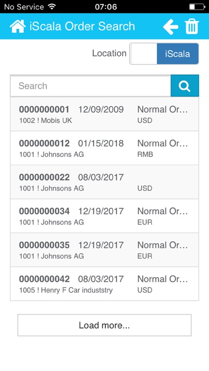 iScala 3.2 Sales Order Manager