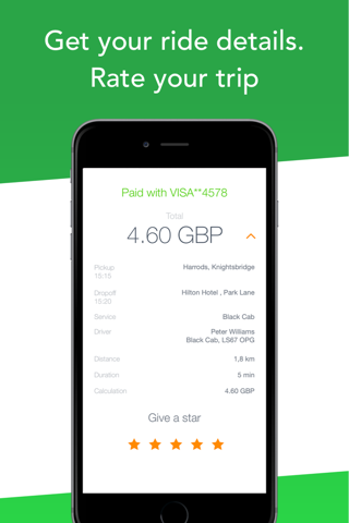 Tappa - Taxi App screenshot 4