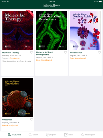 Molecular Therapy Journals screenshot 2