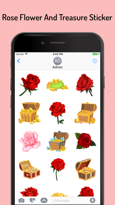 How to cancel & delete Rose Treasure Stickers Pack from iphone & ipad 2