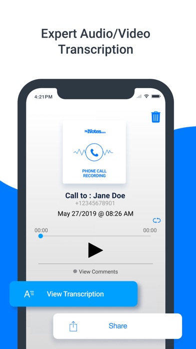 Call Recording by NoNotes.com screenshot
