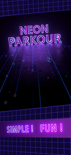 Neon Parkour